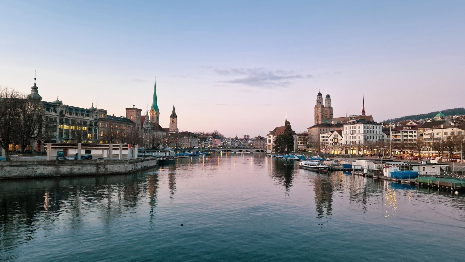 Zurich alpine scenery and day trip destinations from city center